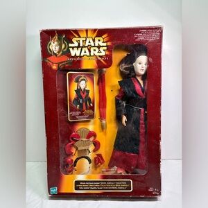 Vintage Star Wars Episode I Ultimate Hair Queen Amidala Toy Doll Collectible